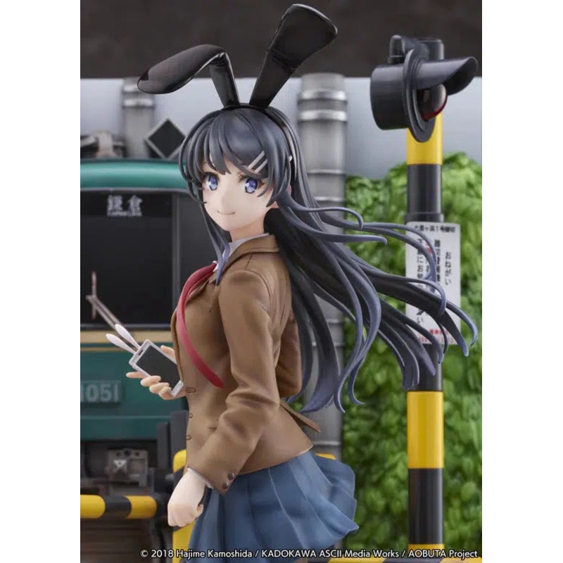 [In stock] Rascal Does Not Dream of Bunny Girl Senpai ESTREAM Mai Sakurajima Enoden Ver. 1/7 Scale Figure
