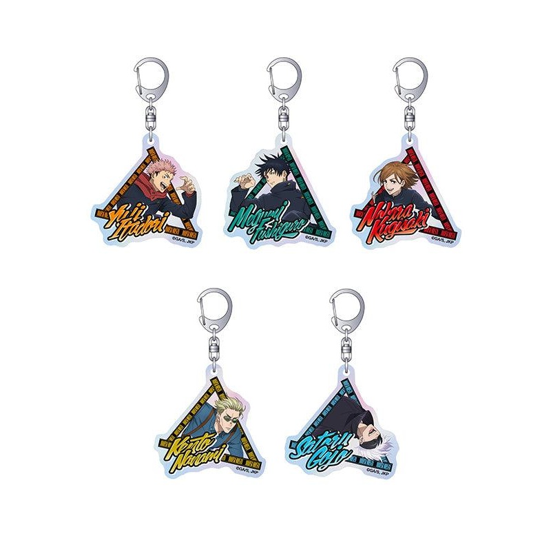 Jujutsu Kaisen Season 2 Movic Aurora Acrylic Key Chain Parkour (1-5 Selection)