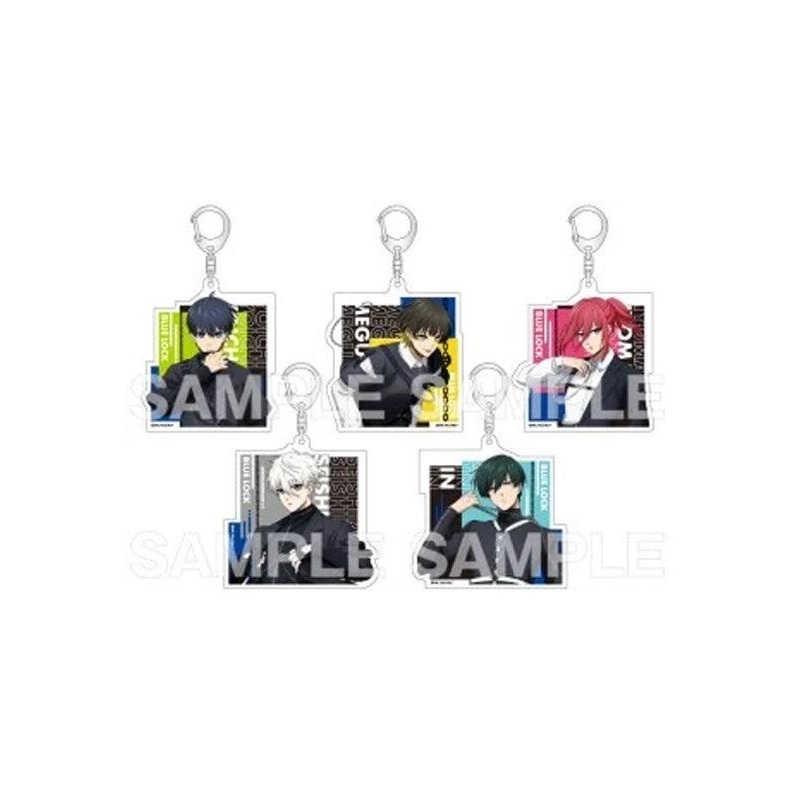 Blue Lock TEAM Entertainment Acrylic Key Chain Harness Style (1-5 Selection)