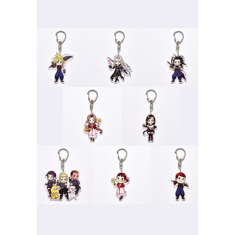 Final Fantasy VII Ever Crisis Square Enix x Peko & Poko Acrylic Key (1-8 Selection)