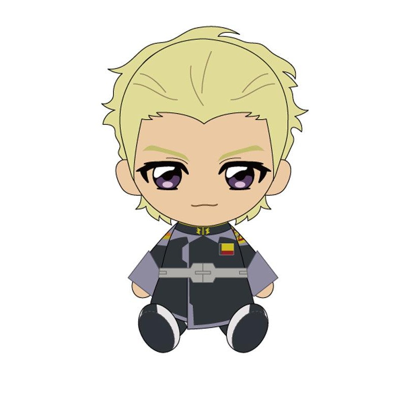 Gundam Mobile Suit SEED Freedom Bandai Namco Nui Chibi Plush Dearka Elthman