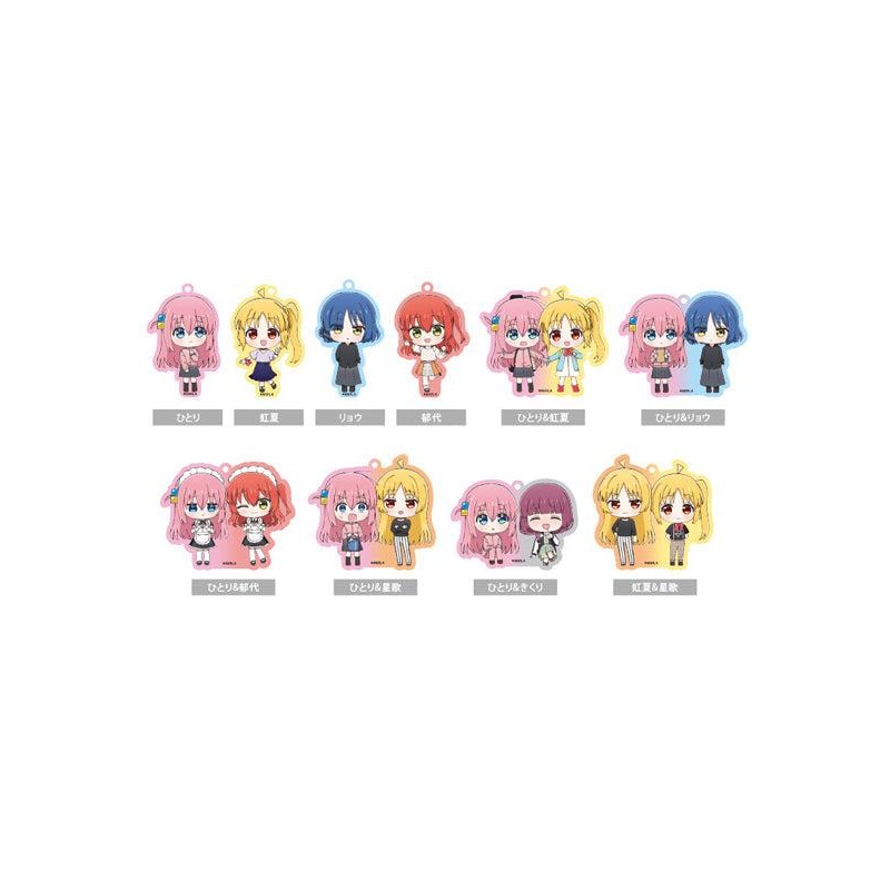 Bocchi the Rock! TAPIOCA Waiwai Acrylic Key Chain (1 Random)
