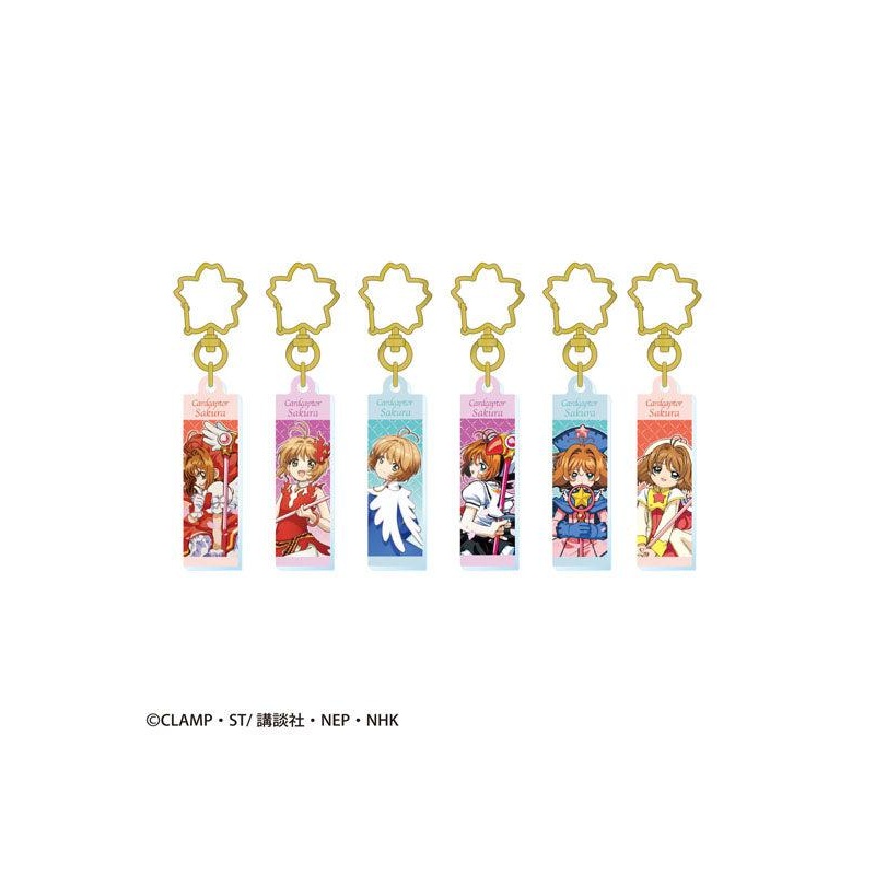 Cardcaptor Sakura Toshin Pack Trading Acrylic Key Chain Cardcaptor Sakura Vol.2 (1 Random)