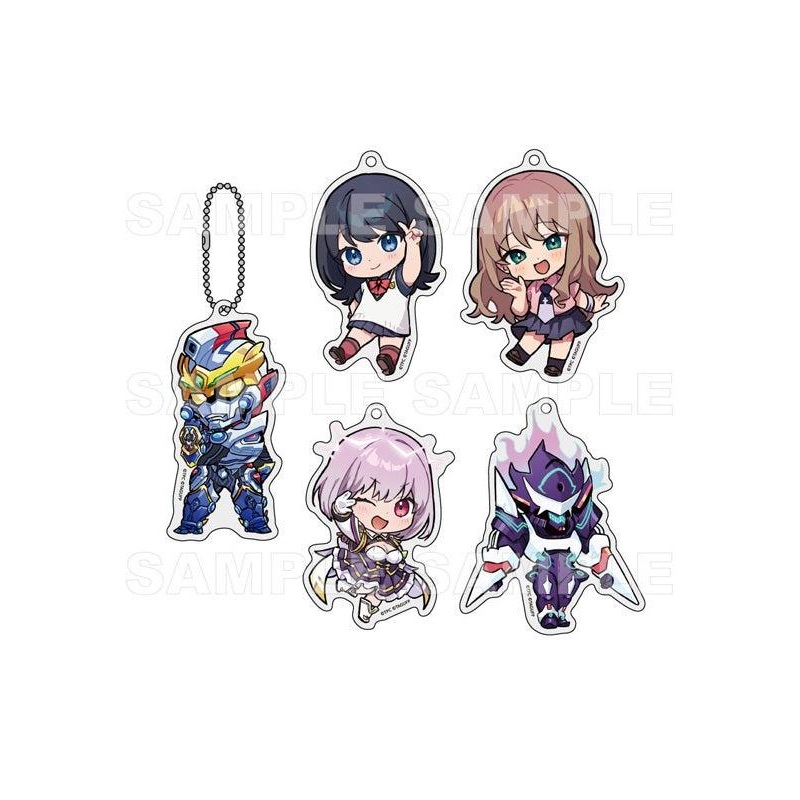 GRIDMAN UNIVERSE TEAM Entertainment Acrylic Key Chain Gridman(1-5 Selection)