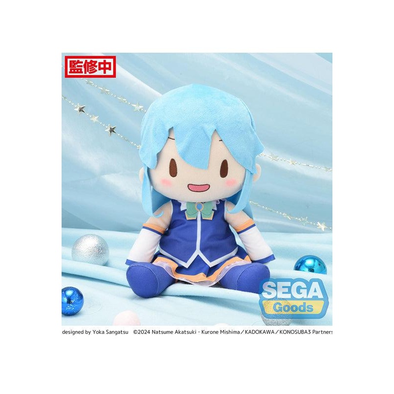 KONOSUBA -God’s blessing on this wonderful world! 3 SEGA Fuwapetit L Plush Aqua