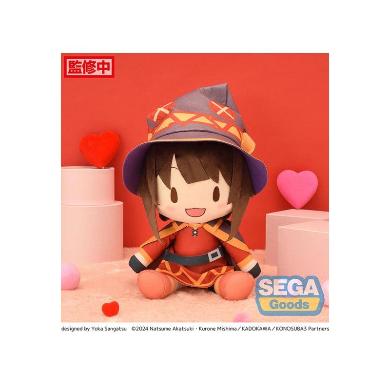 KONOSUBA -God’s blessing on this wonderful world! 3 SEGA Fuwapetit L Plush Megumin