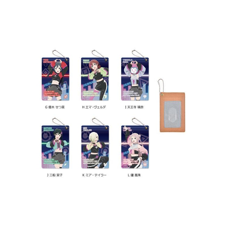 Love Live! Nijigasaki Academy School Idol Club NEXT SKY Sync Innovation Pass Case (7-12 Selection)