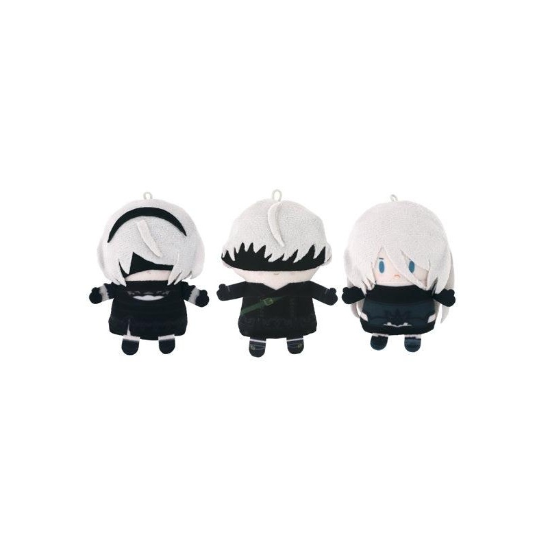 NieR:Automata Ver1.1a Movic Finger Mascot Puppela Set (Plush) 2B & 9S & A2
