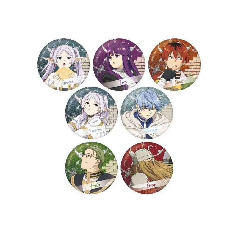 Frieren: Beyond Journey’s End Nippon Television Service Trading Metallic Can Badge C