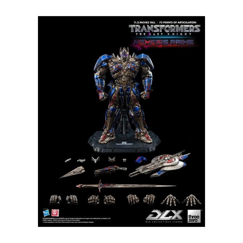Transformers: The Last Knight threezero DLX Nemesis Prime