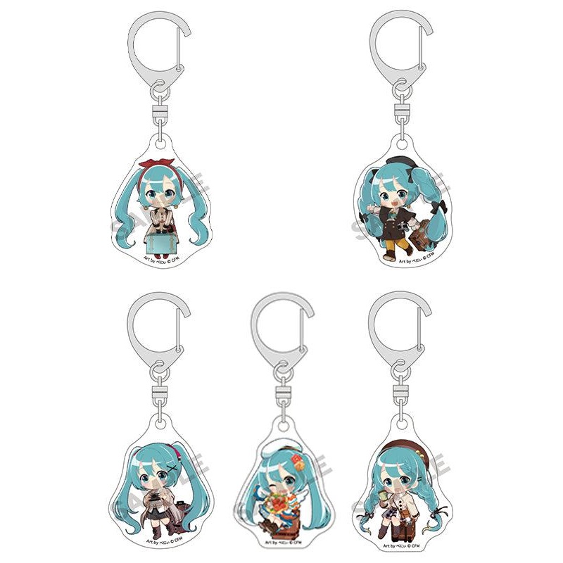 Hatsune Miku Crux Mini Acrylic Key Chain (1-5 Selection)