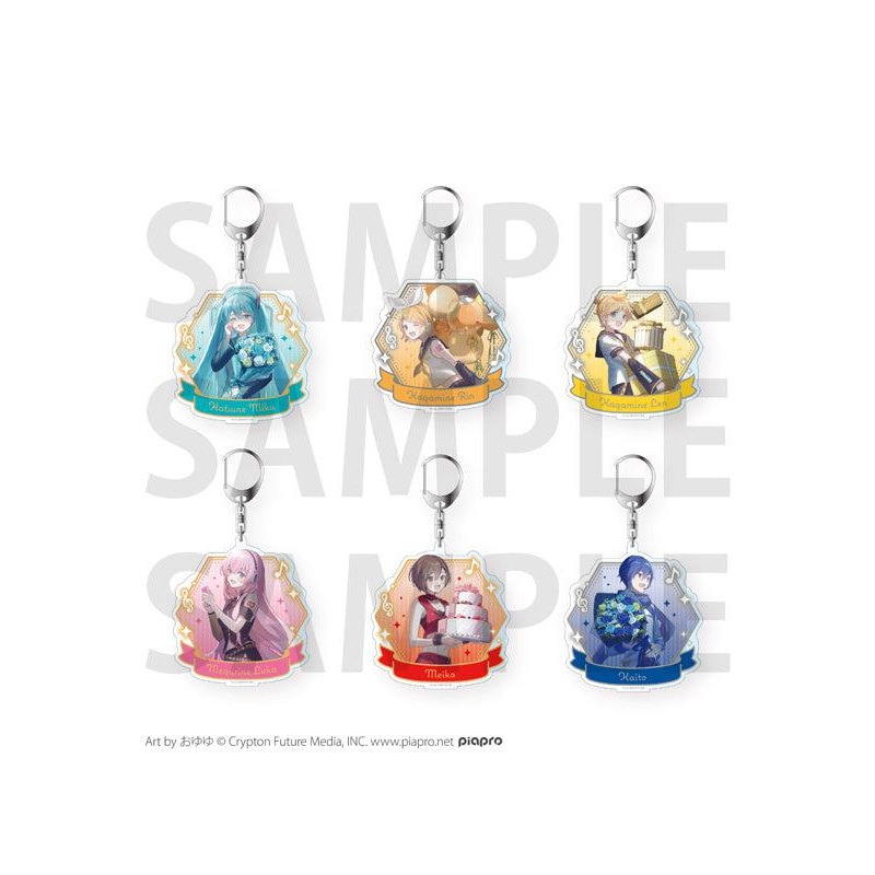 Hatsune Miku Happy 16th Birthday EDITH -Dear Creators- Surprise Party Trading Acrylic Key Chain