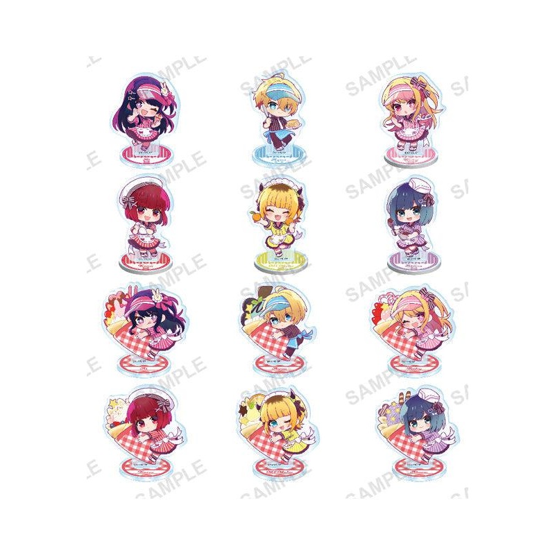 Oshi no Ko KADOKAWA Trading Mini Chara Acrylic Stand Figure Crepe Ver. (1 Random)
