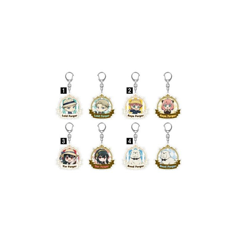 SPY x FAMILY Movic Double-sided Acrylic Key Chain (1-4 Selection)