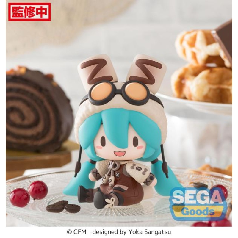 SEGA fuwa petit Hatsune Miku Series Chibi Figure Marshmallow Hot Cocoa [PREORDER with deadline]