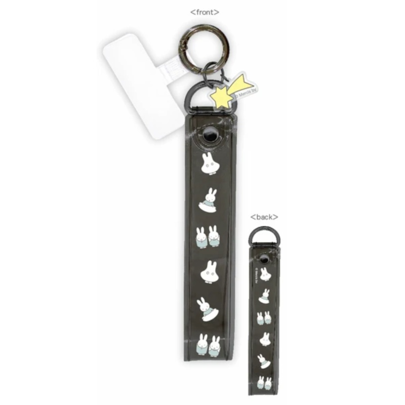 Miffy Phone Stripe – Black