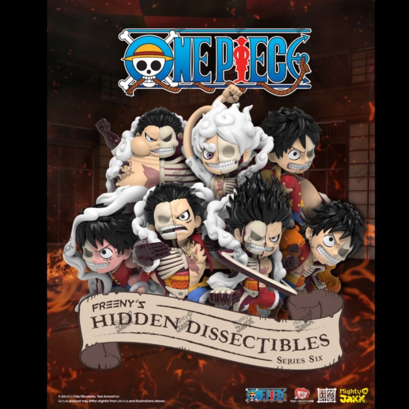 Mighty Jaxx Freeny’s Dissectibles: One Piece Luffy Vol.6 Blind Box Figure