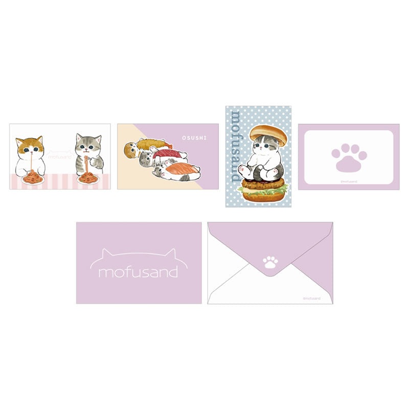 Mofusand: Mini Card Set (Food)