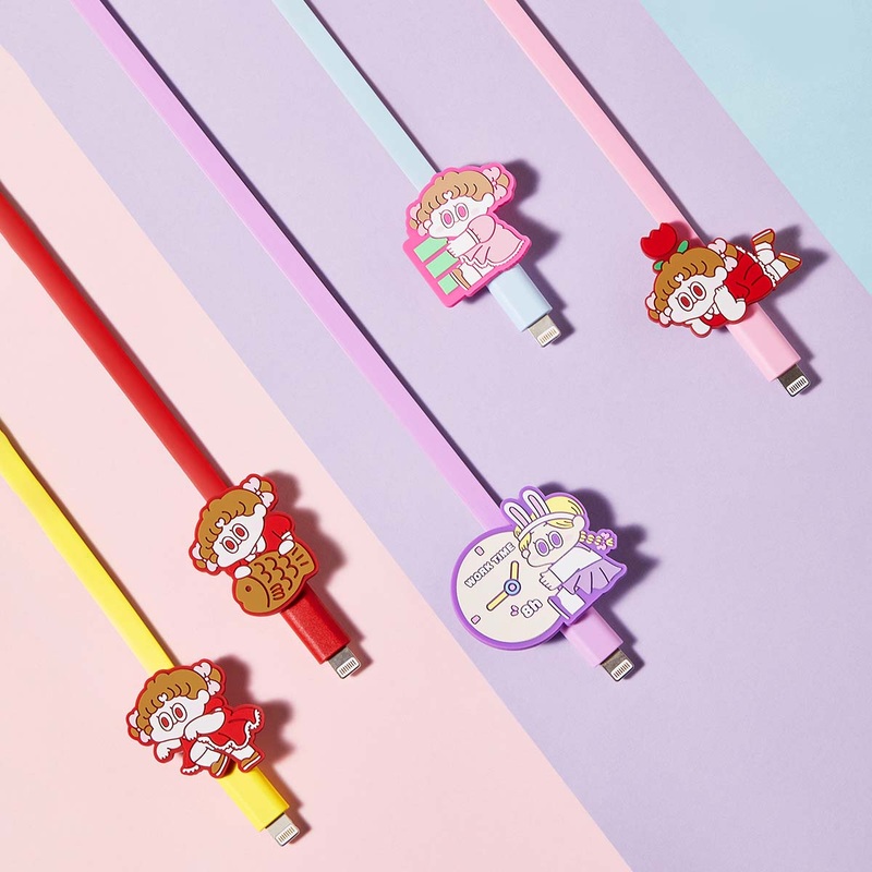Pop Mart Standard Love Dance Daily Work Series iPhone Cable Blind Box