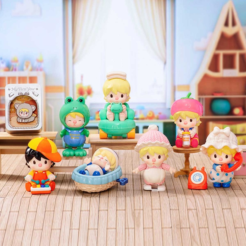 Pop Mart Sweet Bean Growth Illustration Series Blind Box