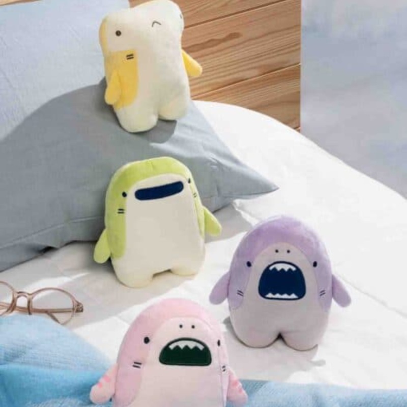 SAMEZU Pastel Shark Plush