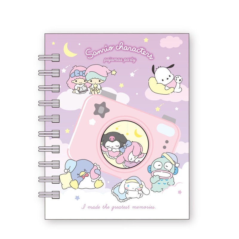 Sanrio Mini Ring Memo -Pajama Party