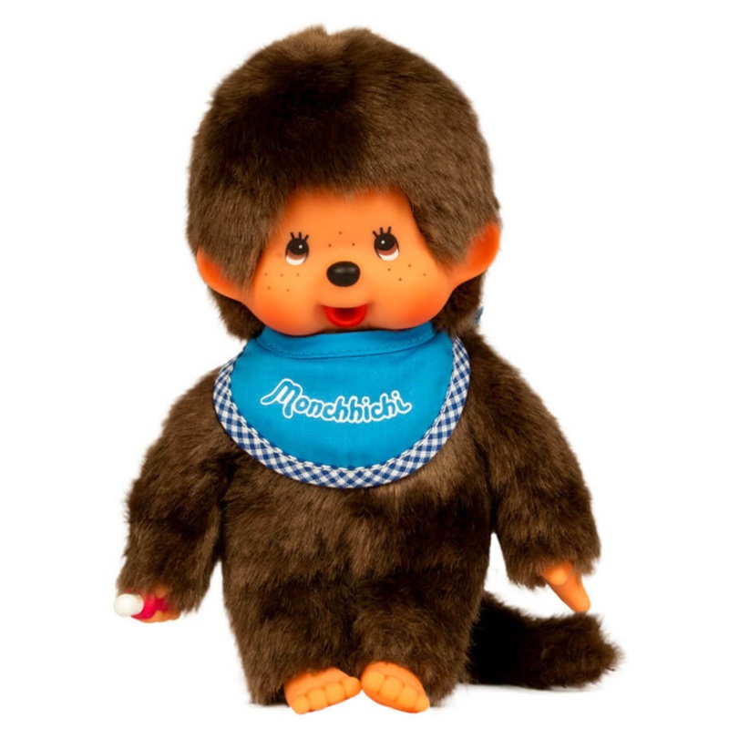 Monchhichi Classic Plush Toy – Blue Boy