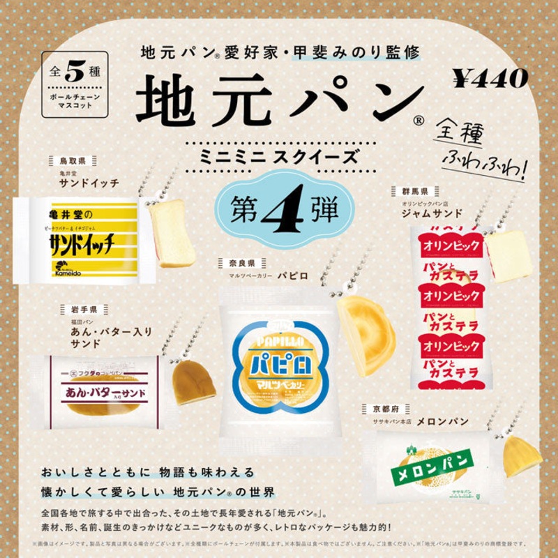 NEWKenelephant: Local Bread Mini Mini Squeeze Vol. 4 Capsules