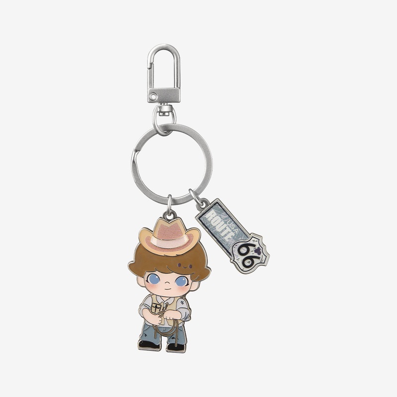 NewPop Mart DIMOO’S HOLIDAY IN THE USA SERIES-Alloy Pendant