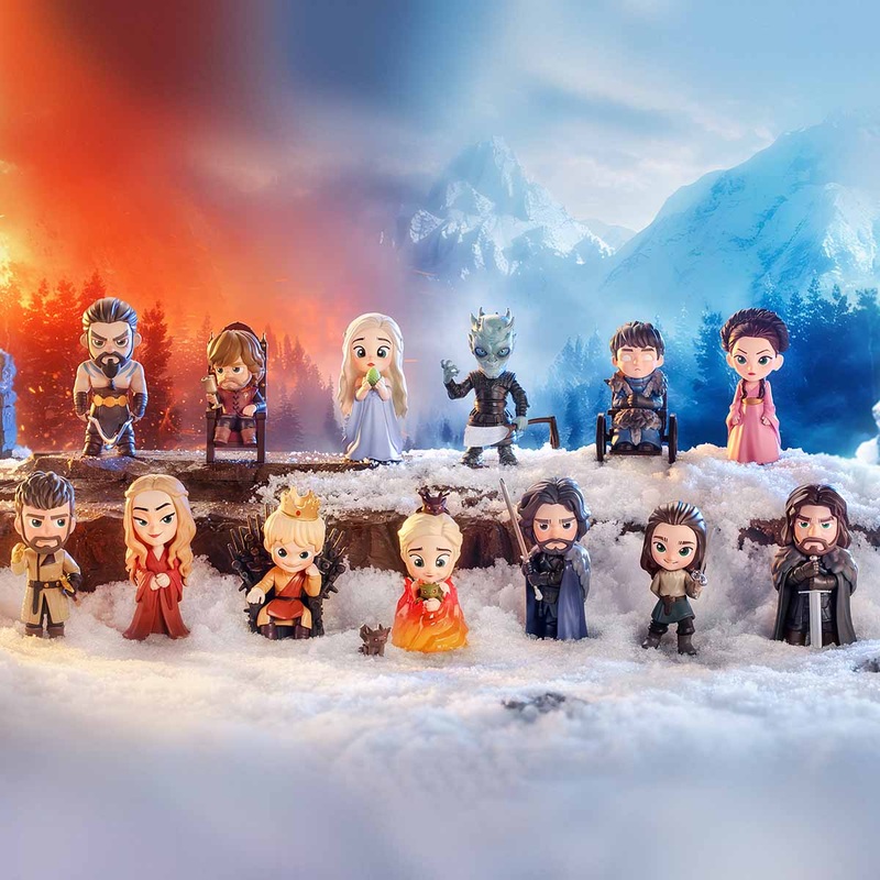 NewPop Mart Game of Thrones Series Figures Blind Box