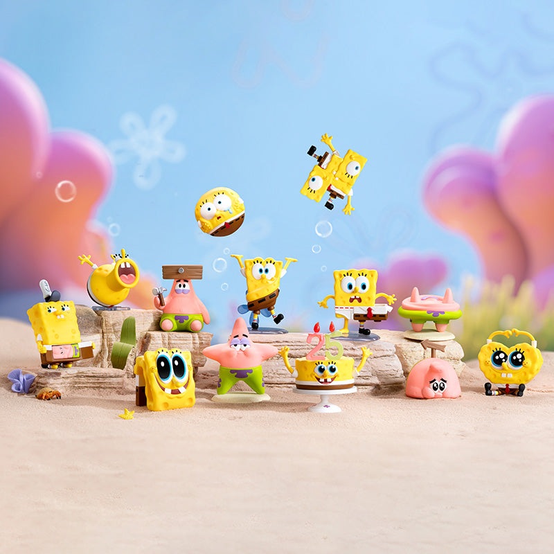 NewPop Mart SpongeBob SquarePants Daily Quirks Series Figures