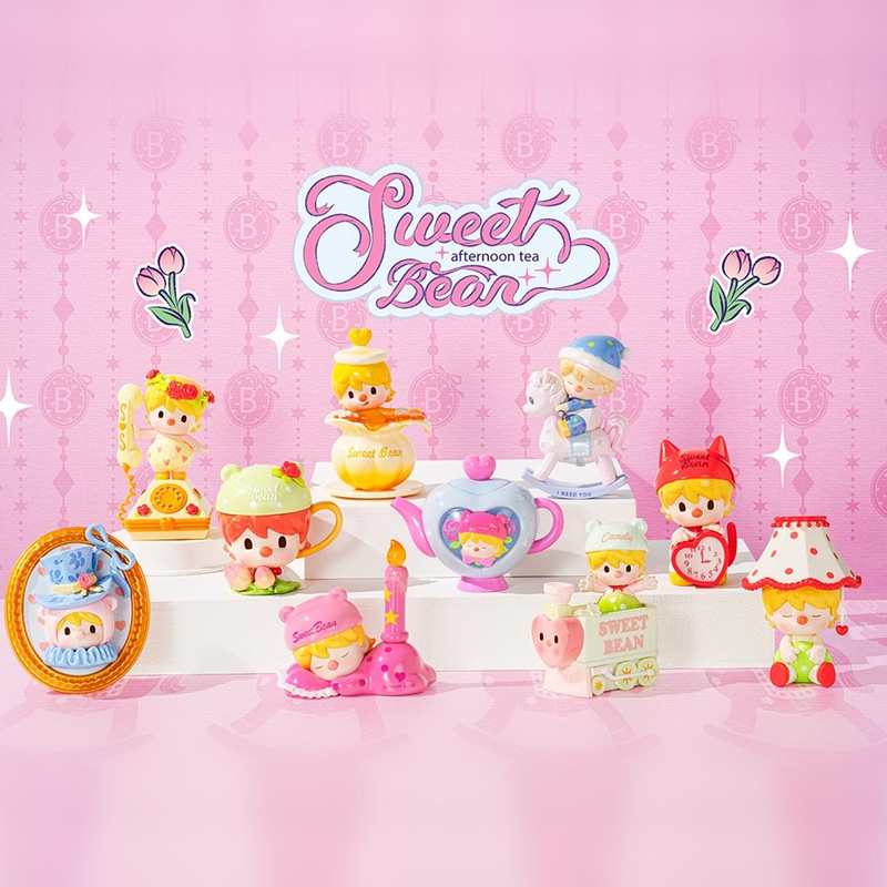 NewPop Mart Sweet Bean Afternoon Tea Series Figures