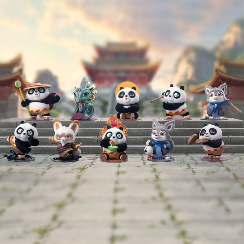 Pop Mart Universal Kung Fu Panda Series Figures
