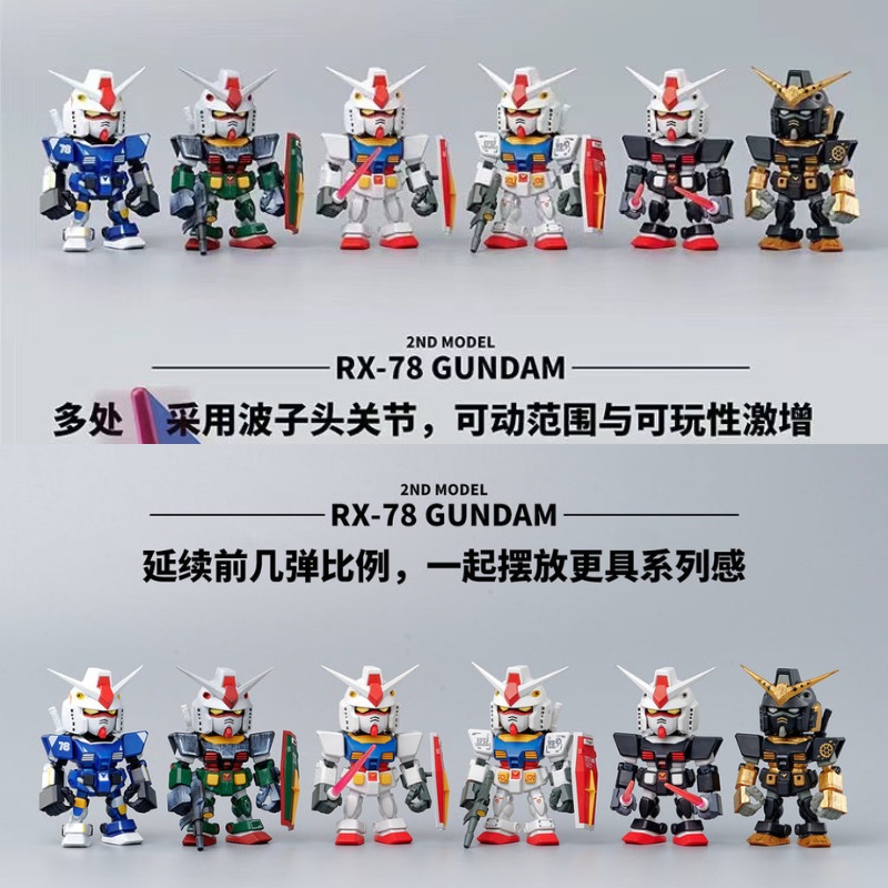 Bandai QMSV – MINI GUNDAM 2.0 Series Blind Box