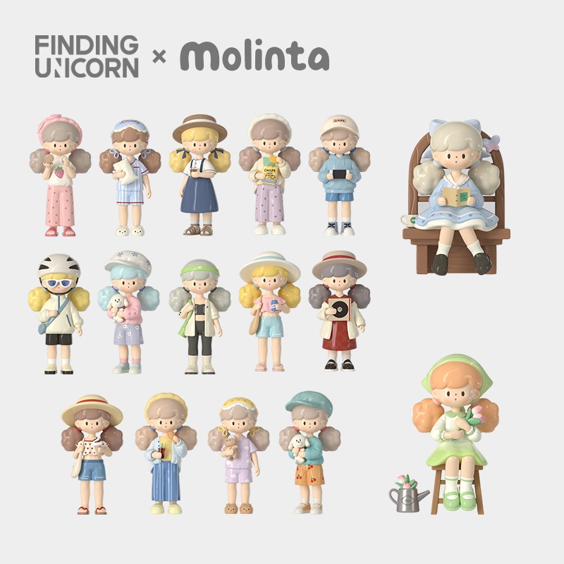 FINDING UNICORN Molinta Minor Holiday Series Blind Box
