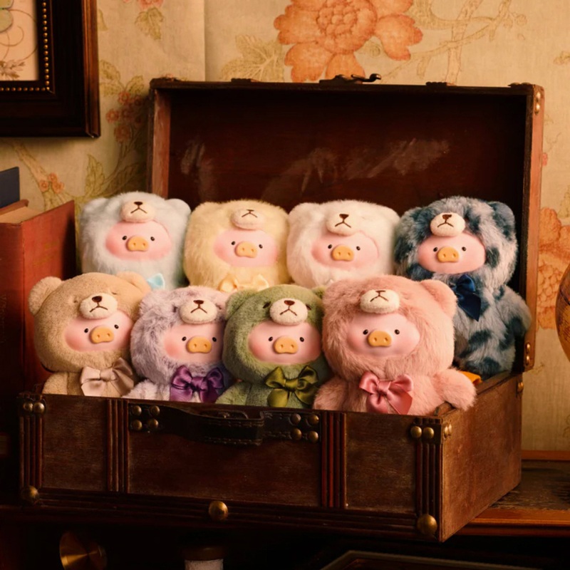 LimitedLULU THE PIGGY – VINTAGE TEDDY SHOP Vinyl Plush Blind Box
