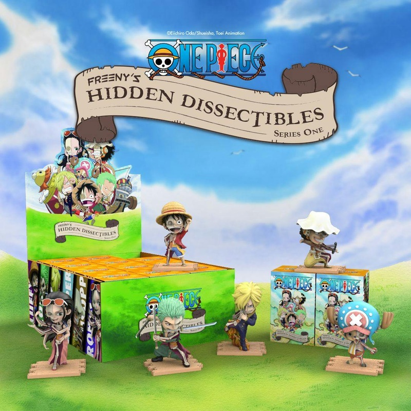 Mighty Jaxx One Piece Freeny’s Hidden Dissectibles Series 1 Blind Box