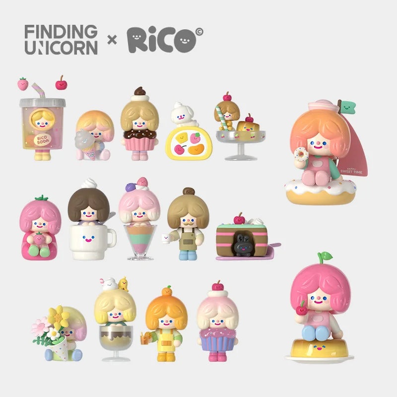 New Finding Unicorn RiCO Happy Sweet Time Series Blind Box