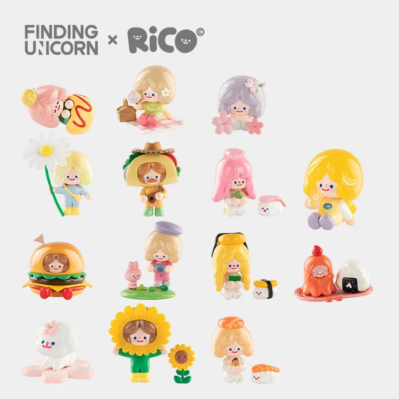 NewFinding Unicorn RiCO Happy Picnic Together Series Blind Box