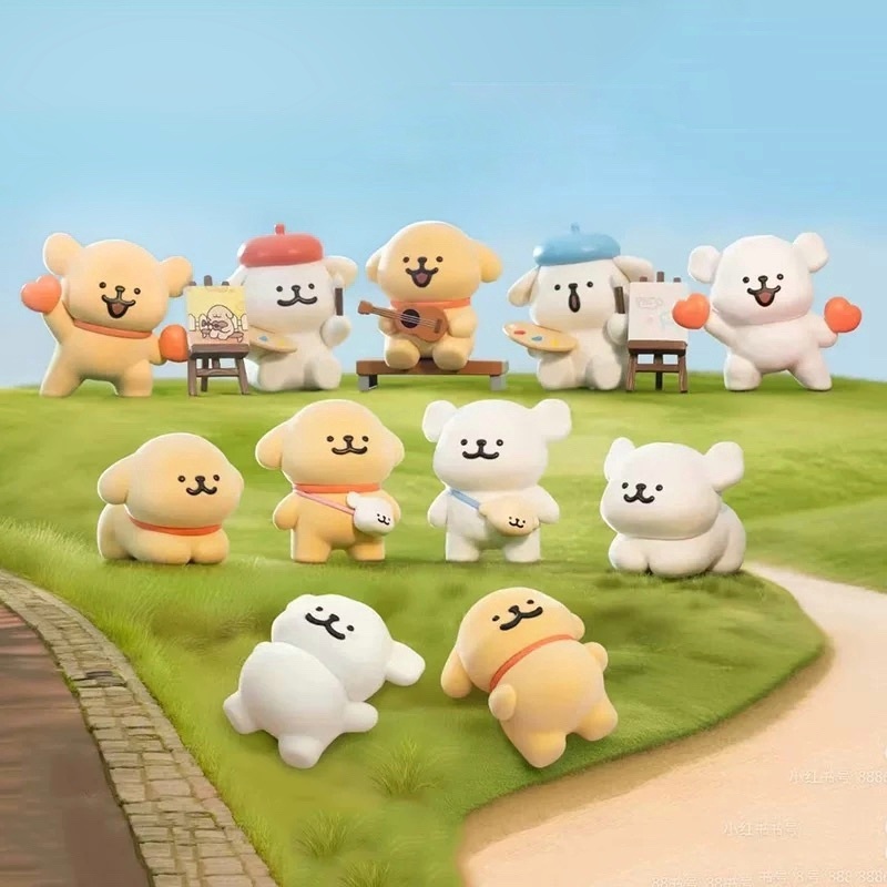 NEWMaltese Friendship Enjoy Your Company Series Blind Box