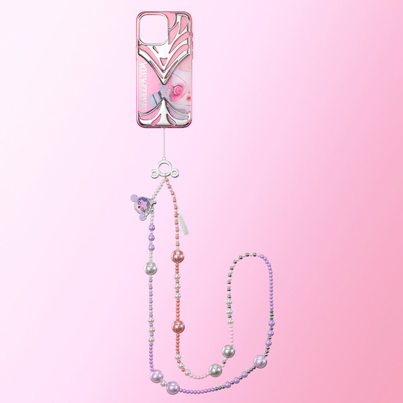 NEWPOP MART SKULLPANDA The Sound Series Long Mobile Phone Chain