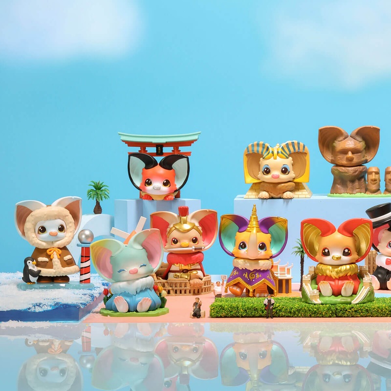 NEWPOP MART YOKI Travel Round The World Series