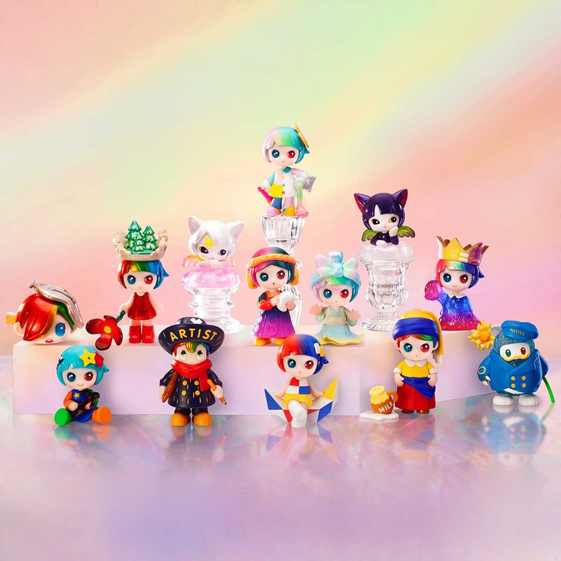 NewPop Mart YOSUKE UENO The Art World Journey Series Figures