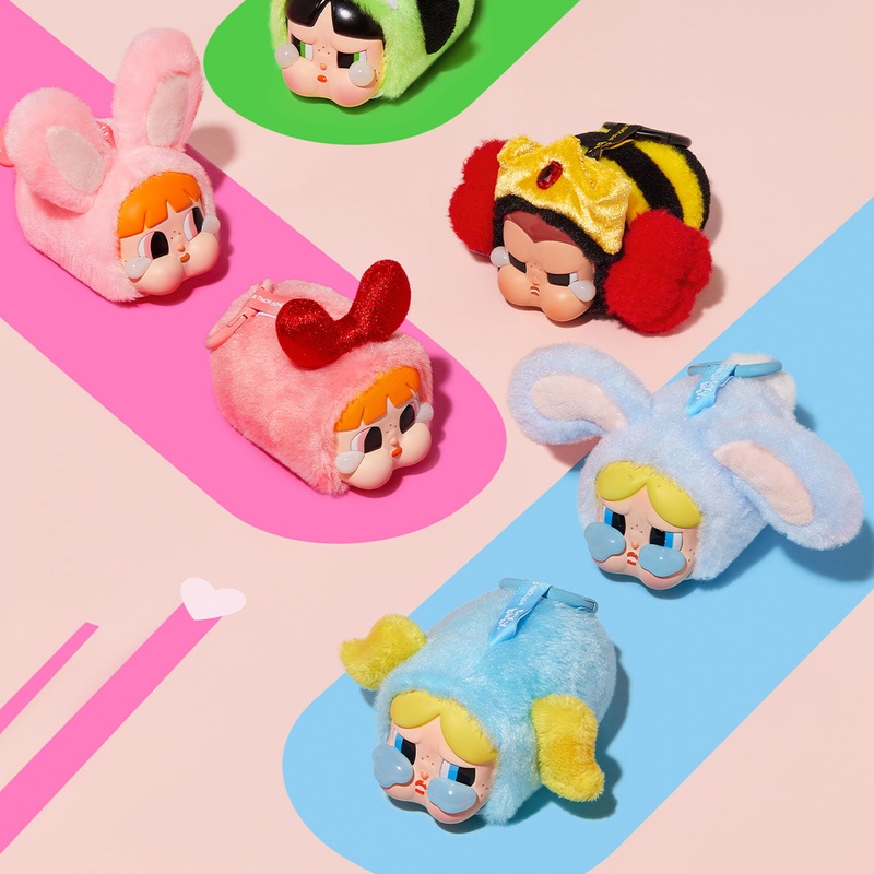 Pop Mart CRYBABY  Powerpuff Girls Series-Vinyl Face Plush Blind Box