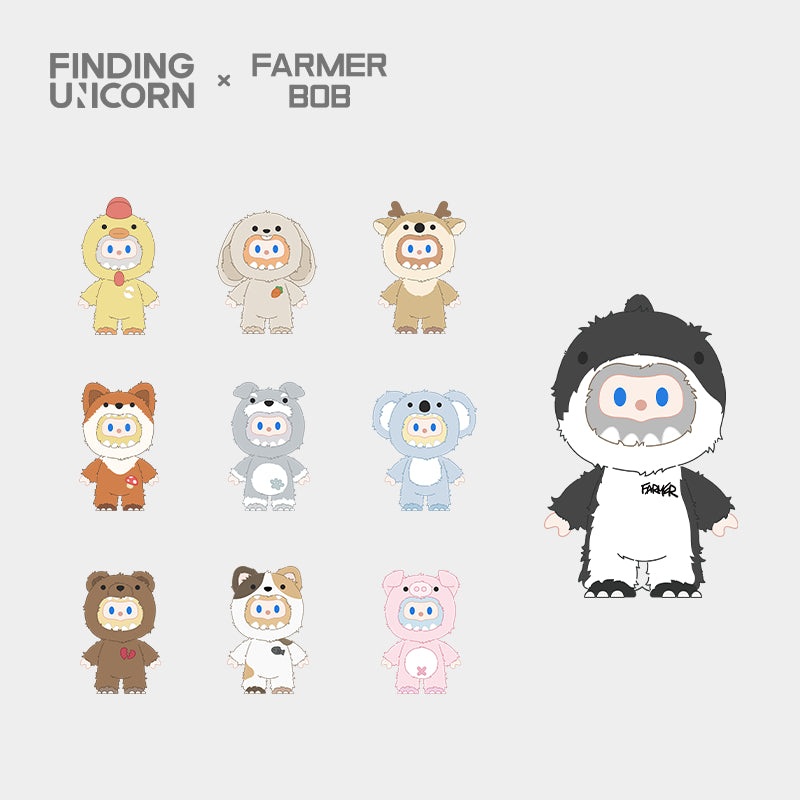 F.UN X Farmer Bob: ANI-MONSTER Series Plush Blind Box
