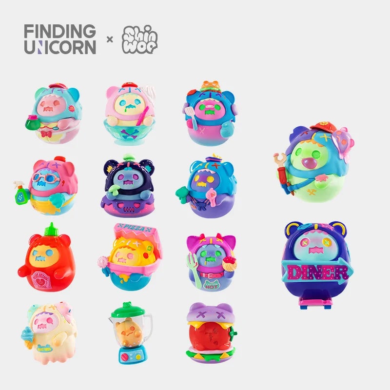 F.UN X ShinWoo: ShinWoo Ghost Diner Series Blind Box