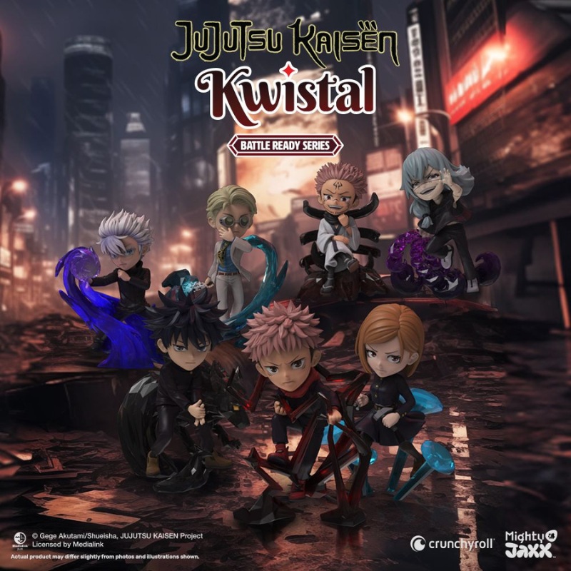 Mighty Jaxx KWISTAL: JUJUTSU KAISEN Battle Ready Series Blind Box