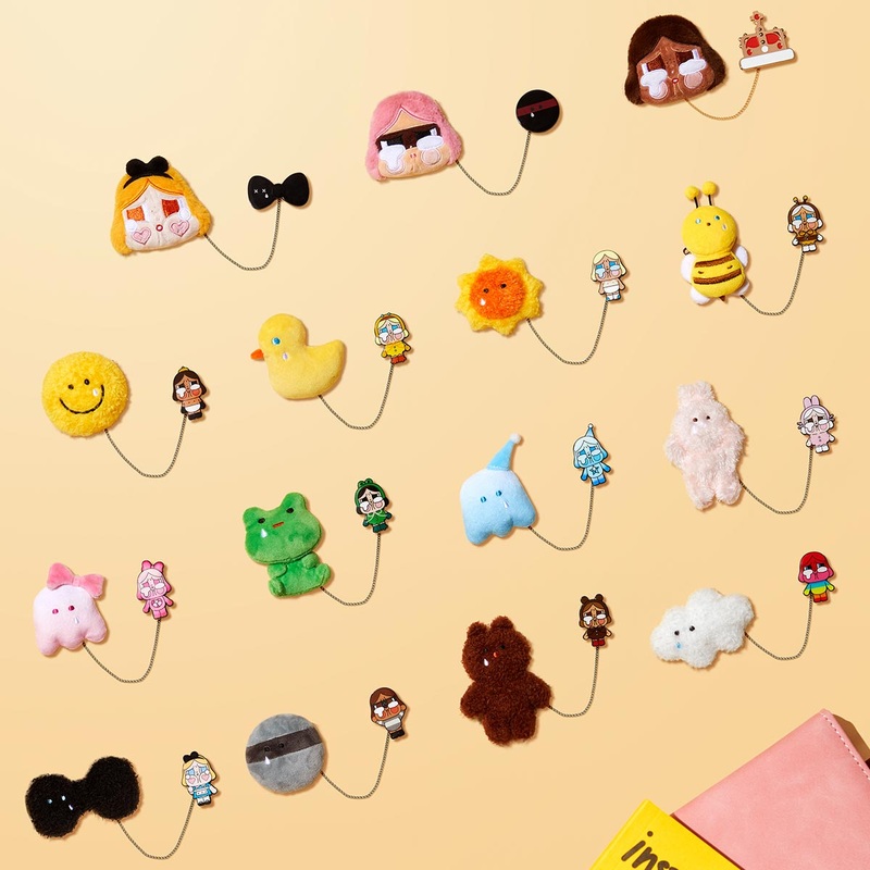 NEWPOP MART CRYBABY Crying Again Series-Plush Badge Blind Box