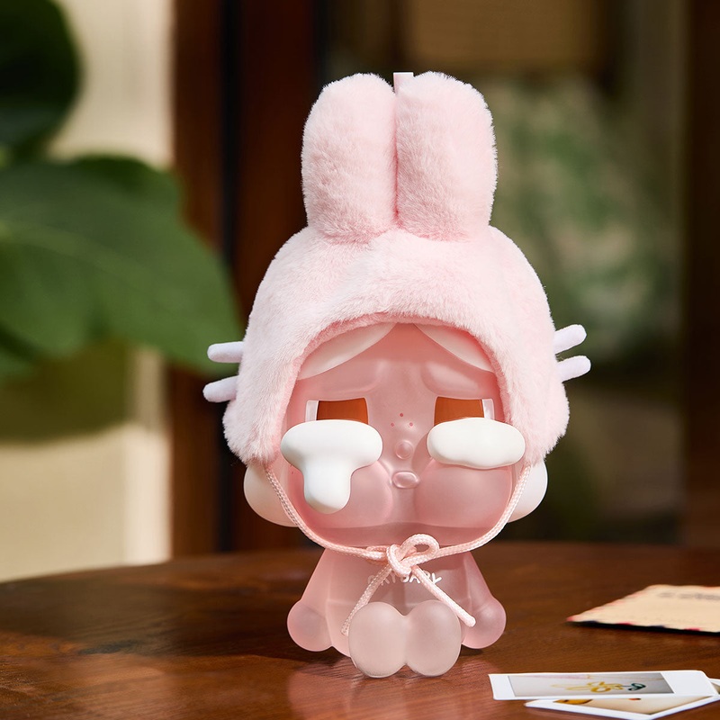 NEWPOP MART CRYBABY Crying Again Series-Plush Straw Cup (I’LL GIVE YOU ALL MY LOVE)