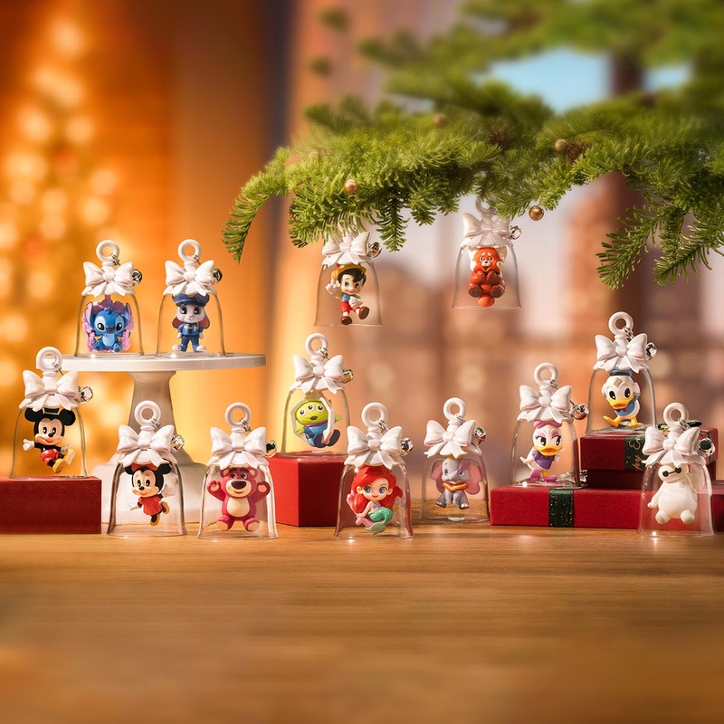 NEWPOP MART Disney 100th Anniversary Bell Series Figures